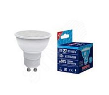 Лампа светодиодная Volpe Norma GU10 220В 10Вт 4000K картинка 